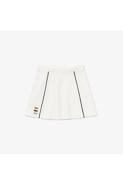 Lacoste Organic Algodan Skirt with Frankreich'dah Design for Women