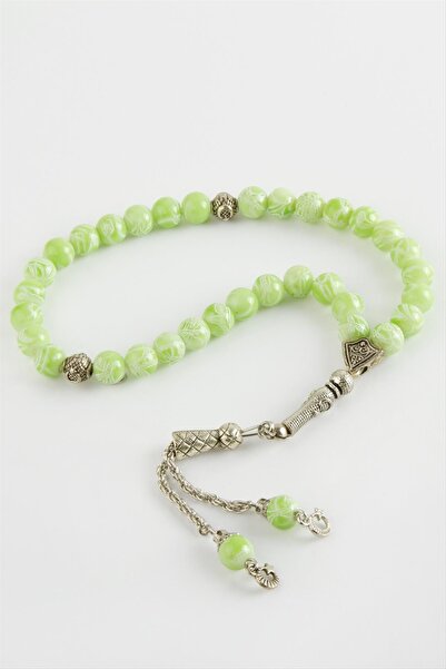 Bijuteri Net Mărgele de rugăciune din piatră de sticlă cu model 8 mm