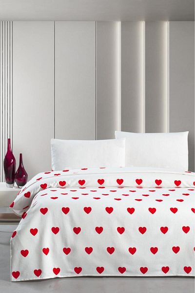 Mulberry King Size Hamlet Patterned Pique - 240x260 cm