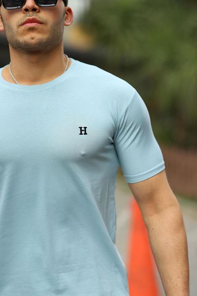 comstar Ανδρικό μπλουζάκι H με κέντημα με σχέδιο Oversize