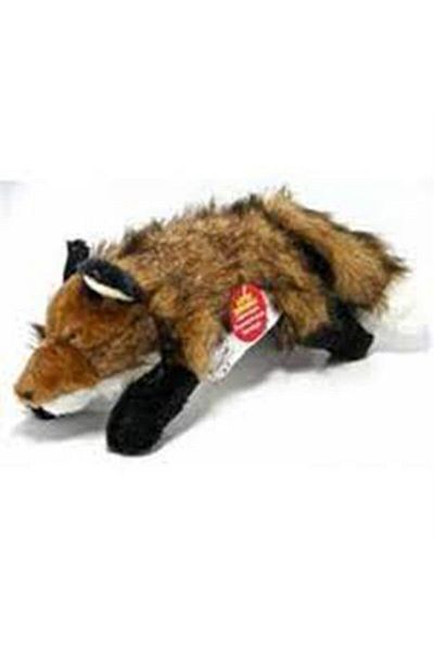 Vardem Peggy Chew It Fox Plush Dog Toy with Sound 23 Cm