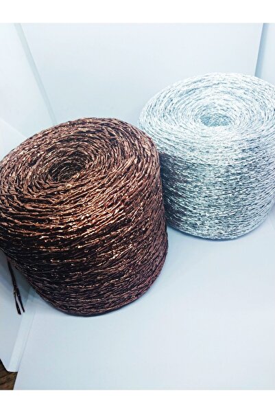 Handmade 60 de grame de sfoară metalică pentru împletitură, pungă de sfoară d...