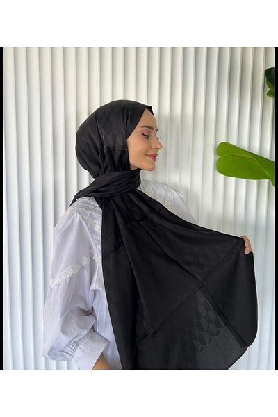 Misa Qubbe Model Black Shawl