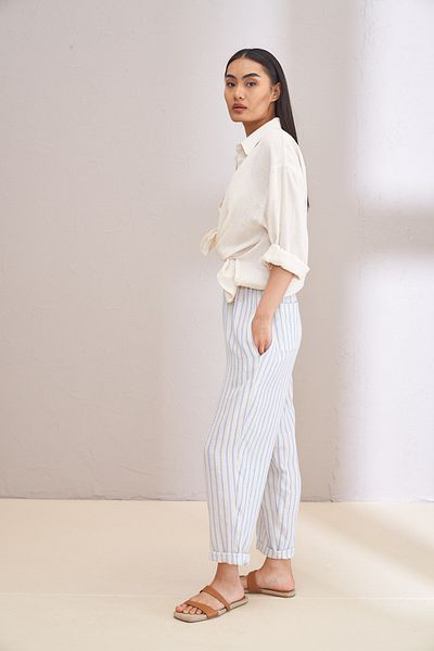 Kuaybe Gider Pantaloni albaștri model LUCİNE 4122