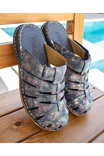 CONSUELO Ортопедичні шкіряні капці 10348