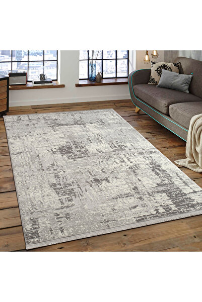 ALYONA Modern Antialerjik Akrilik Dokuma Makine Kesme Yolluk Mutfak Koridor S...