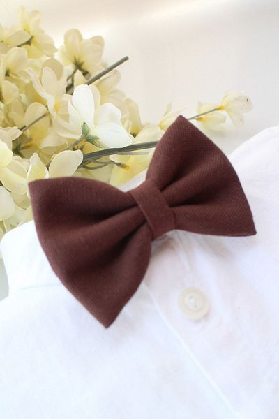VİTRİNMİXMİNİ Brown Boy's Bow Tie - Boxed-Read Description