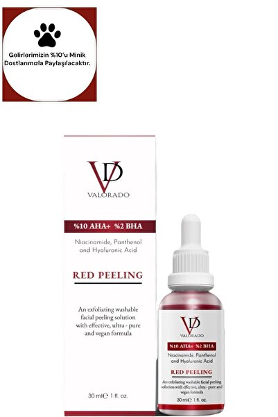 valorado Aha & Bha Canlandırıcı & Gözenek Sıkılaştırıcı Ve Nemlendirici (AHA%...