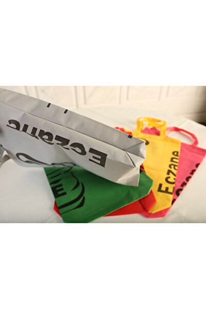 ÇABUKLAR Eczane Bez Çanta Körüklü 5 Renk Havan (35x40x10 cm) - 50 Adet