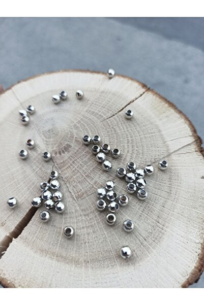 Flower 250 Adet - 5 Mm Metal Boncuk Metal Top, Kolye Ara Boncuk, Halhal Boncu...