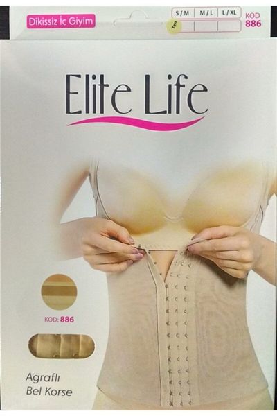 Elite Life Corset de strângere pentru slăbit burtă cu Agraff