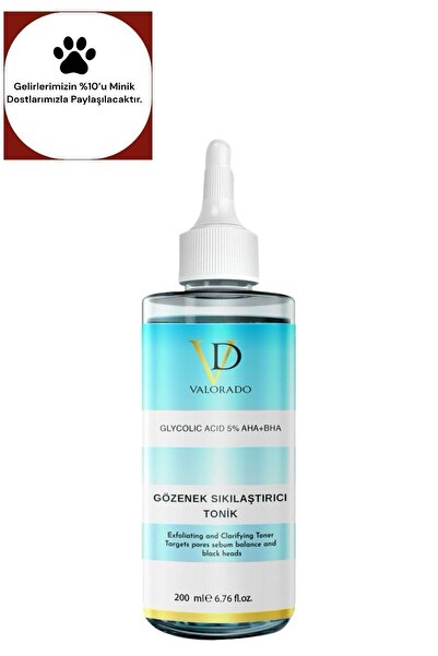 valorado Aha & Bha Canlandırıcı & Gözenek Sıkılaştırıcı Ve Nemlendirici (AHA%...