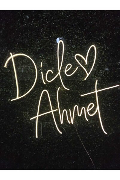 dekoraven Kişiye Özel İsimli Neon Led Yazı ( Sipariş verdikten sonra soru sor kısmından isimleri iletiniz)