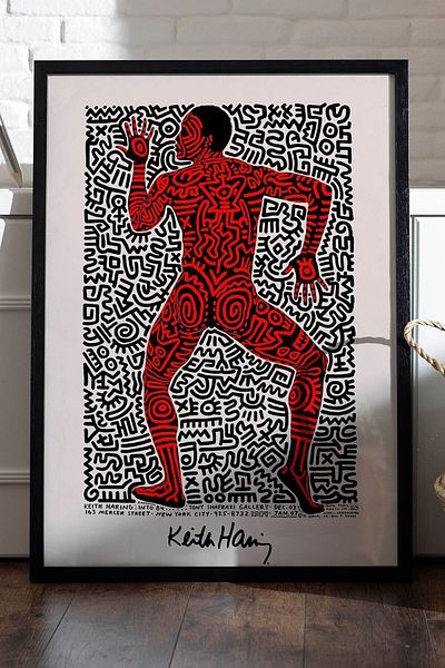 Taranist Χάρτινη αφίσα Keith Haring