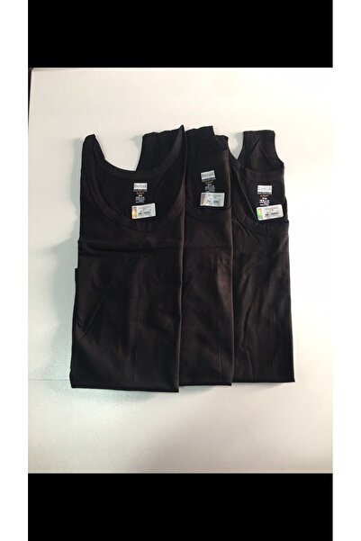 Berrak Чоловічі 12 штук чорного кольору трикотажні майки