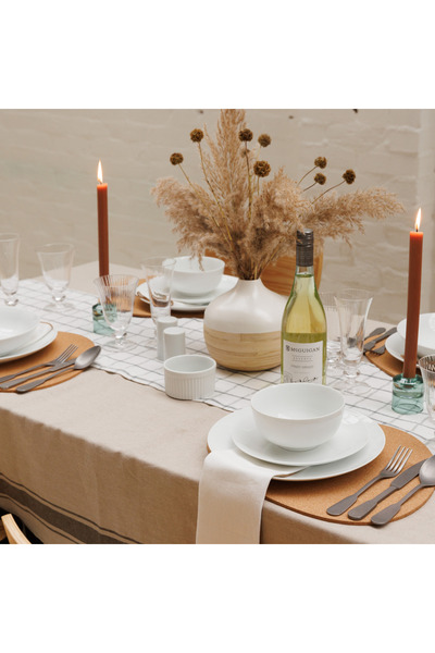 MIKASA Chalk 12 Parça Porselen Yemek Takımı