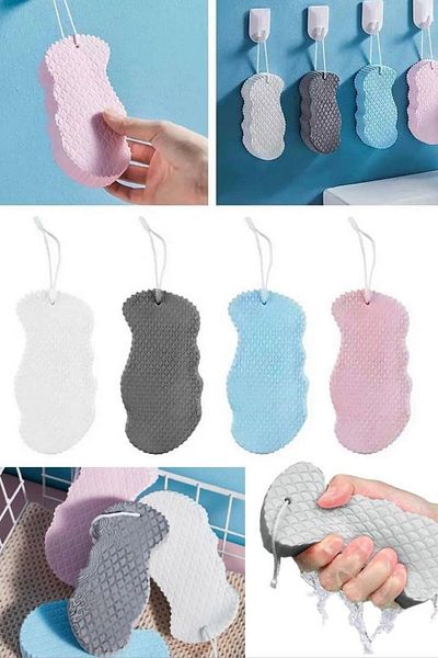 Deco Elit 1 Ultra Soft Shower Sponge - Children's Baby Bath Cleaner, Cartoon Body Scrub