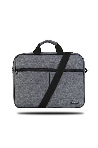 Classone WTX314 WTXpro Series قماش مقاوم للماء 15.6 بوصة ماك بوك، حقيبة كمبيوتر محمول - رمادي خاص