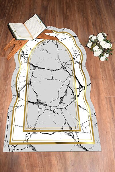 EY HOME Ψηφιακό χαλί προσευχής με τύπωμα που πλένεται με λέιζερ, ψηφιακό χαλί προσευχής 70x130