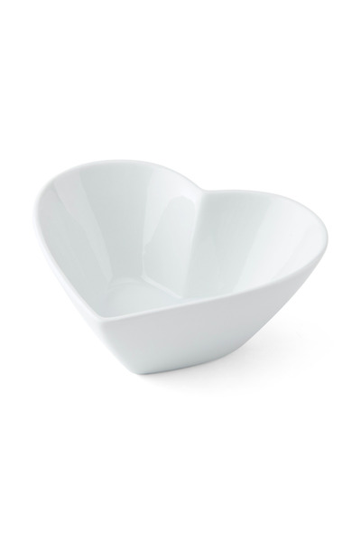 MIKASA MKCHHRTBSML Chalk Porselen 13cm Kalp Servis Tabağı