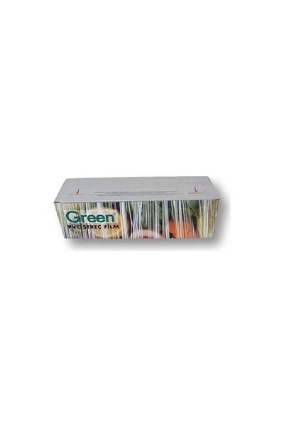 Green Stretch Film 30cm X 300meter 8micron Food Grade