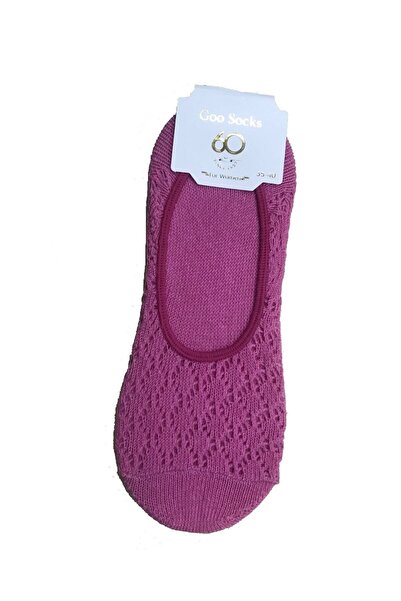 Goo Socks 3 para čarapa od mreže fuchsia boje Baletanke