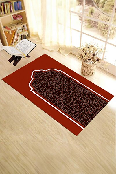 EY HOME Covor de rugăciune digital cu imprimeu lavabil și ștergabil, elegant,...