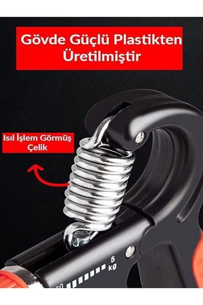 Modo Di Bellezza Hand Arm Wrist Strengthener Exerciser 5-60 kg Wrist Spring Resistance Hand Spring Tool
