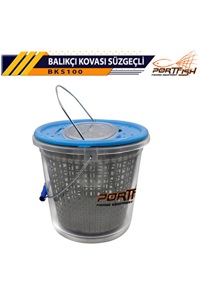 Port Fish Portfish Süzgeçli Balık Kovası