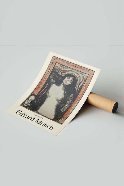 Taranist Χάρτινη αφίσα Edvard Munch Madonna