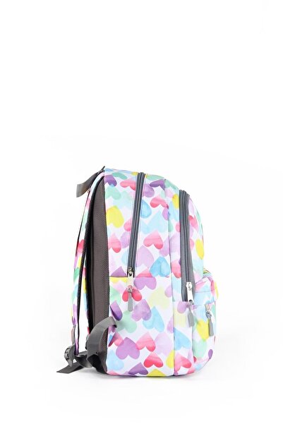 Cambridge Polo Club White Heart Backpack