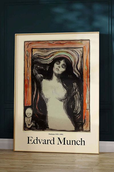 Taranist Χάρτινη αφίσα Edvard Munch Madonna