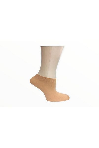 SAKS 6 броя чорапи до глезена Micro 50 с цвят на кожа