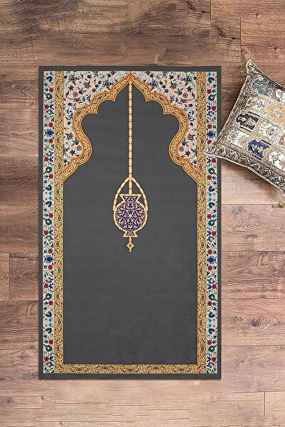 EY HOME Covoraș de rugăciune digital cu imprimeu lavabil cu motiv elegant 70x...