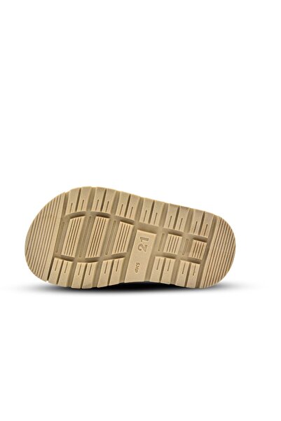 kids A more Jack Closed Back Genuine Leather Baby Boy Sandals Tan