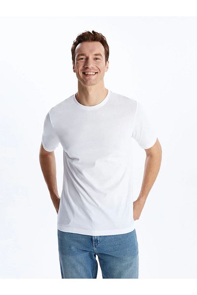 LC Waikiki LCWAIKIKI Classic Crew Neck Short Sleeve Combed Cotton Men's T-Shirt