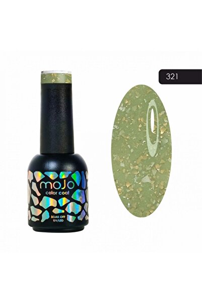 MOJO Kalıcı Oje Flora M321, Yeşil Moss (8 ML) - Profesyonel Kullanıma Uygun T...