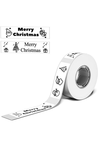 Phomemo 12x40mm/160adet Beyaz Etiket D30/Q30 İçin DCP1240-160