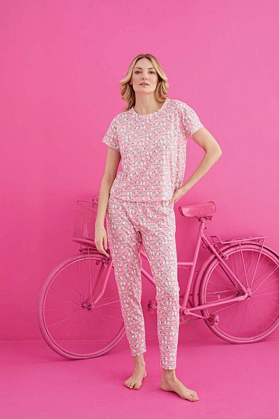 ELİZ HOMEWEAR Set de lenjerie de dormit confortabil din bumbac