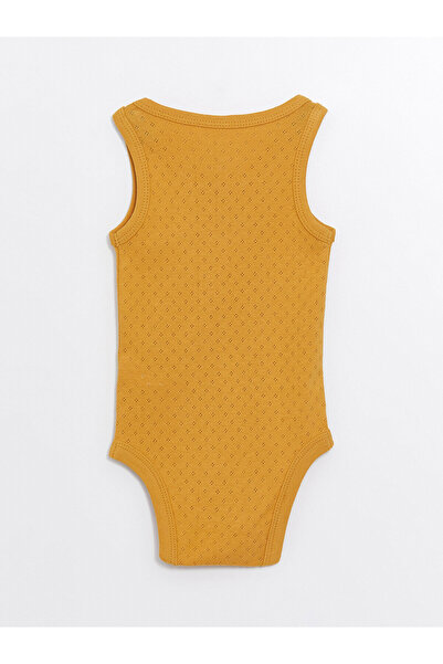 LC Waikiki 2 db Crew nyakú nyomtatott és pattintható testkészlet kisfiúknak