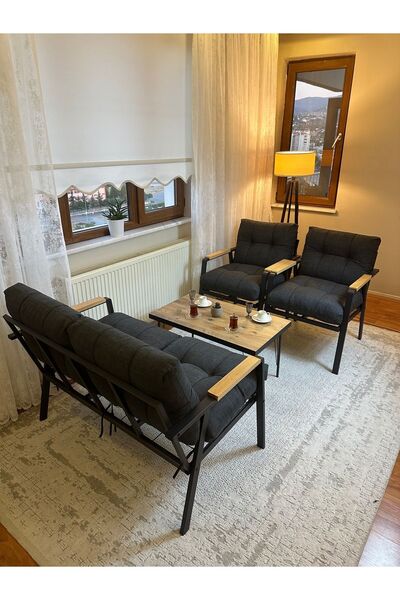 Green Garden Gökçe,Balkon, Bahçe,Teras,Cafe - Salon - Metal Kanepe Koltuk Tak...