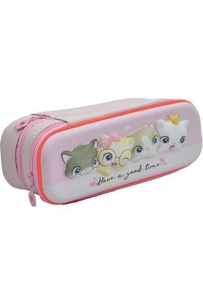 TAROS KIRTASİYE Taros Cat - 2 Eyes Embossed Pencil Case