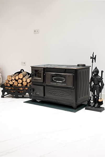 özçanci Büyük (50Lik)  Camlı  Odun Kömür Kuzinesi (Geniş Fırınlı)