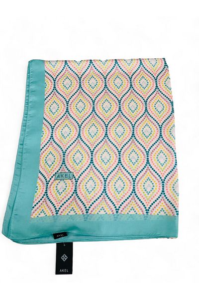 Akel Σάλι Alfa Silk με σχέδιο 75x185