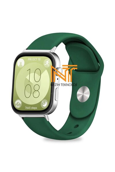 Nezih Case Huawei Watch Fit 3 / Fit 4 / Fit 4 Pro Uyumlu A Kalite Yumuşak Sil...