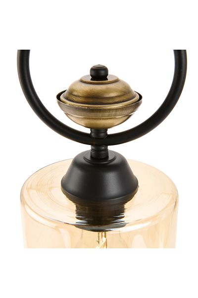 Correx Black Droplet Glass Pendant Lamp - 80 cm