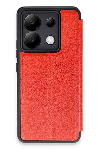 Hatreds Xiaomi Redmi Note 13 Pro 5G Uyumlu İnce Yapılı Kapaklı A++ Kalite Kıl...