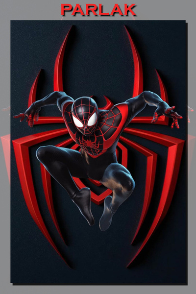 CALLWOOD PS5 Marvel Spider Man1-2 Miles Morales Oyun Posteri, Duvar Kağıdı/ Yüksek Kaliteli Baskı