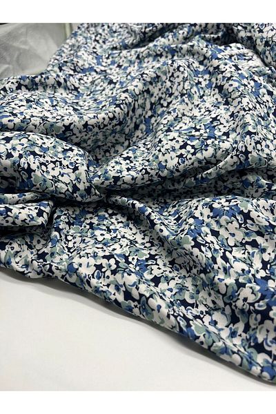 Kumaş Sevdası Ύφασμα βισκόζης με σχέδιο 150 cm