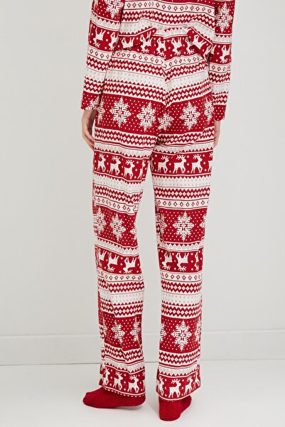 Koton Női bordó pizsama alsó